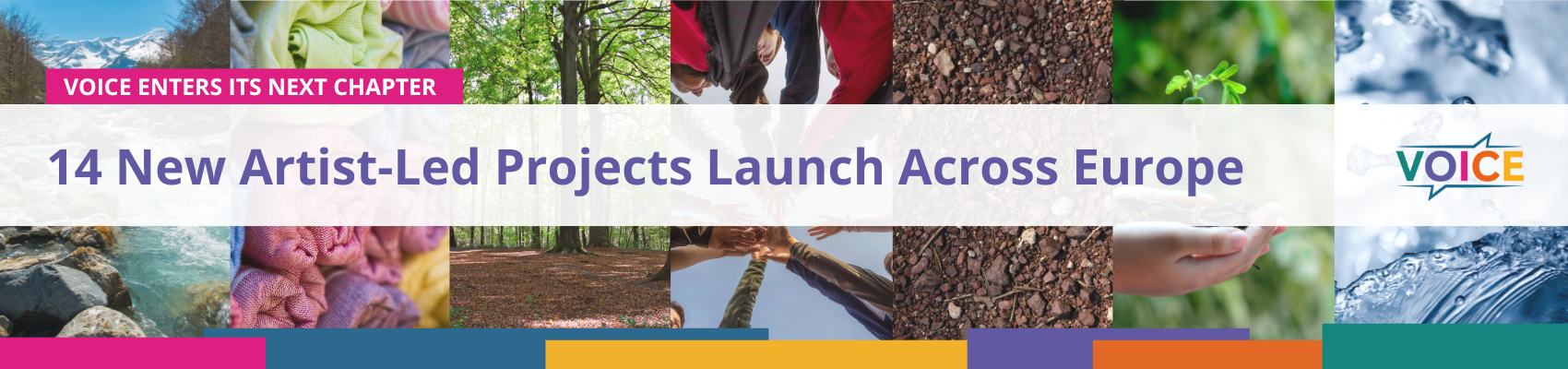 Banner image for 14 New VOICE Projects Launch to Empower Citizen-Led Sustainability through Art